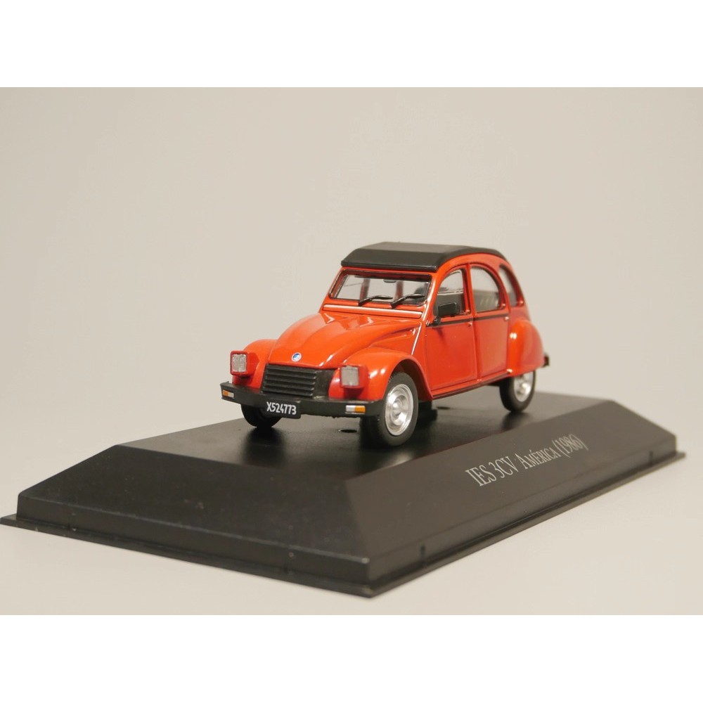 Ixo 1: 43 IES 3CV AMERICA 1986 Citroen รถรุ่นของเล่นตกแต่งรถ