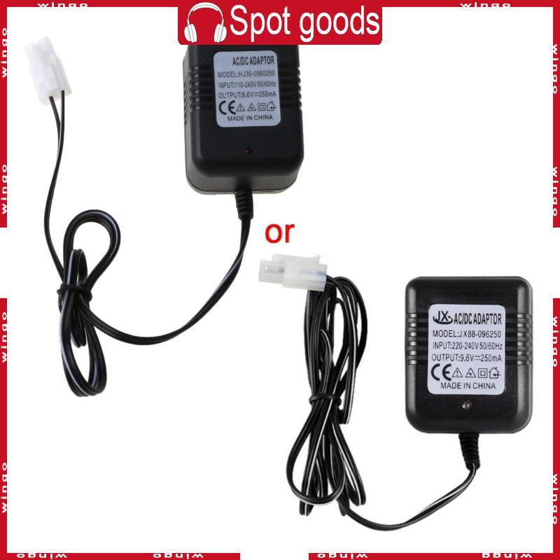 WIN 9 6V Ni-Cd Ni-MH 9 6V 250mA KET-2P ปลั๊กสําหรับ RC ของเล่นอุปกรณ์เสริม
