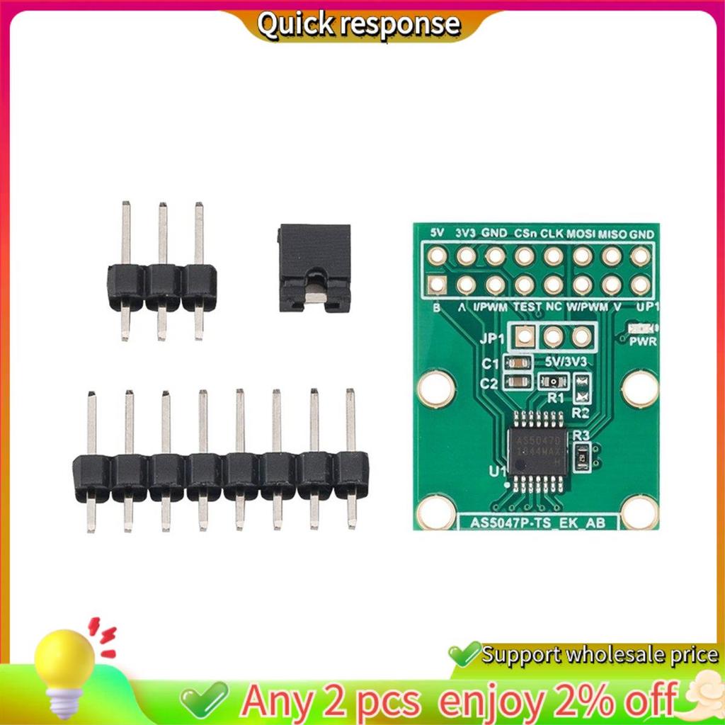 ในสต็อก-AS5047 Encoder อะแดปเตอร์ SimpleFOC Doggo โมดูลแม่เหล็ก Encoder SPI ABI Pulse กว้าง Modulati