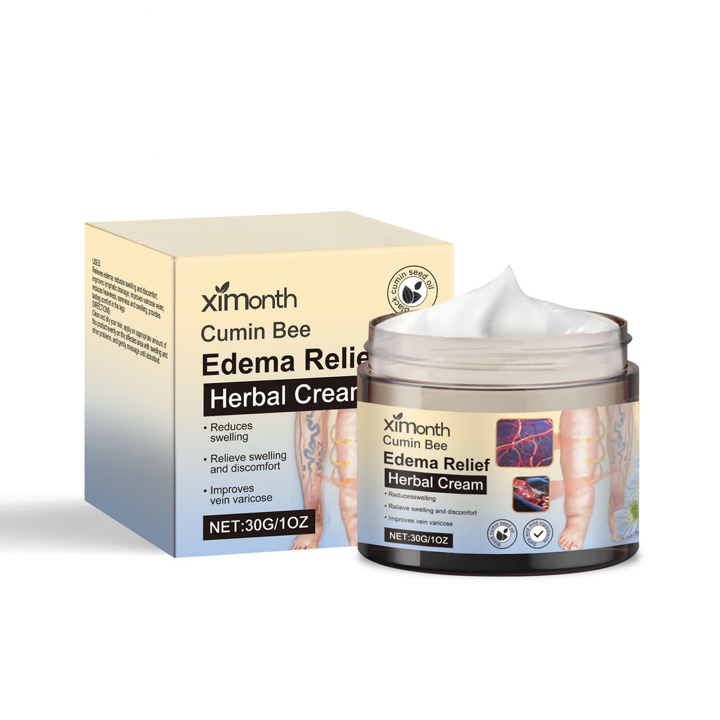 Ximonth Herbal Soothing Care Cream Mild Ingrine Care Moisturizing Leg Daily Massage Care Cream