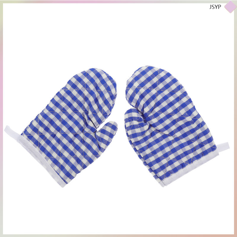 🧸 2Pcs ถุงมือเตาอบของเล่น กันความร้อนและป้องกันน้ำร้อน 6.7x4.7x0.8 นิ้ว