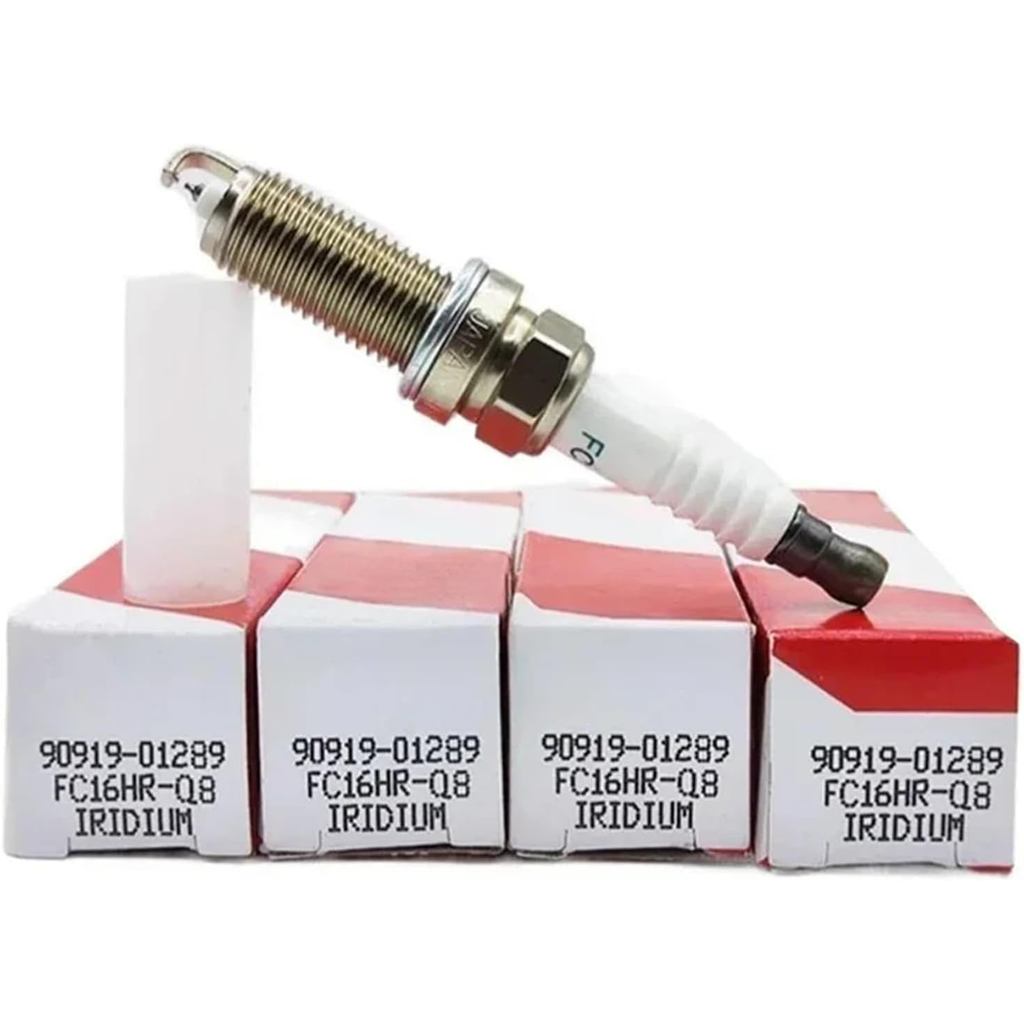 4/6PCS Iridium Spark Plug 90919-01289 FC16HR-Q8 สําหรับ Toyota CHR Camry Cororlla Yaris 1.0 1.5 2.0 
