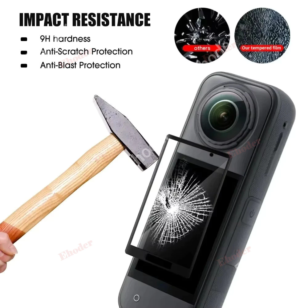8in1 สําหรับ Insta360 X4Air X5 X4 X3 เลนส์กล้อง PC Guard พร้อมป้องกันหน้าจอ Anti-Scratch ฟิล์มแก้วสําหรับ Insta360X4Air X4 Air Anti-Scratch ป้องกันกีฬากล้องอุปกรณ์เสริม thumbnail 8