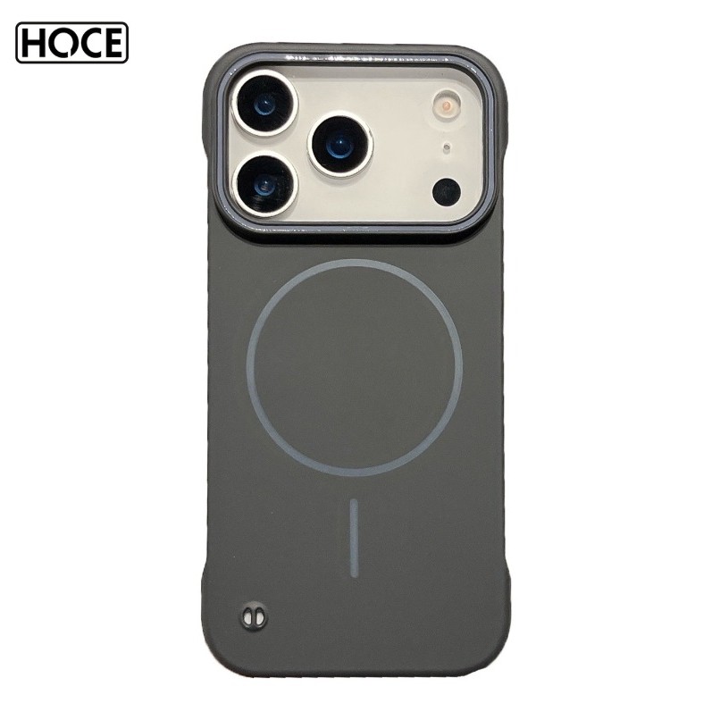 HOCE Frameless Skin Feel Soft Magnetic Phone Case สําหรับ Iphone 17 16 15 14 13 12 Pro Max TPU Cover Cases