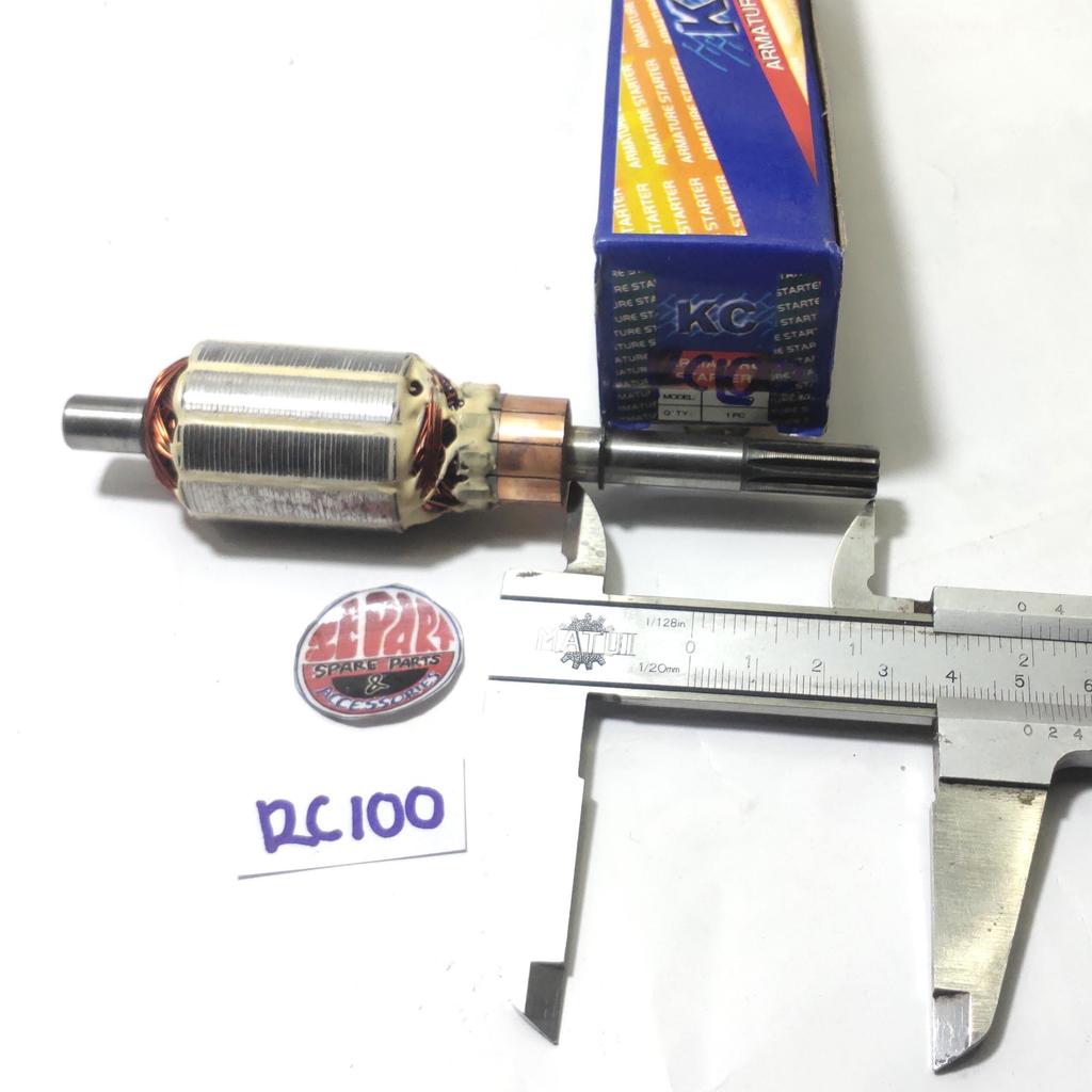 [3E อะไหล่และ Acc] RC RC80 RC100 Starter Armature Rare Item
