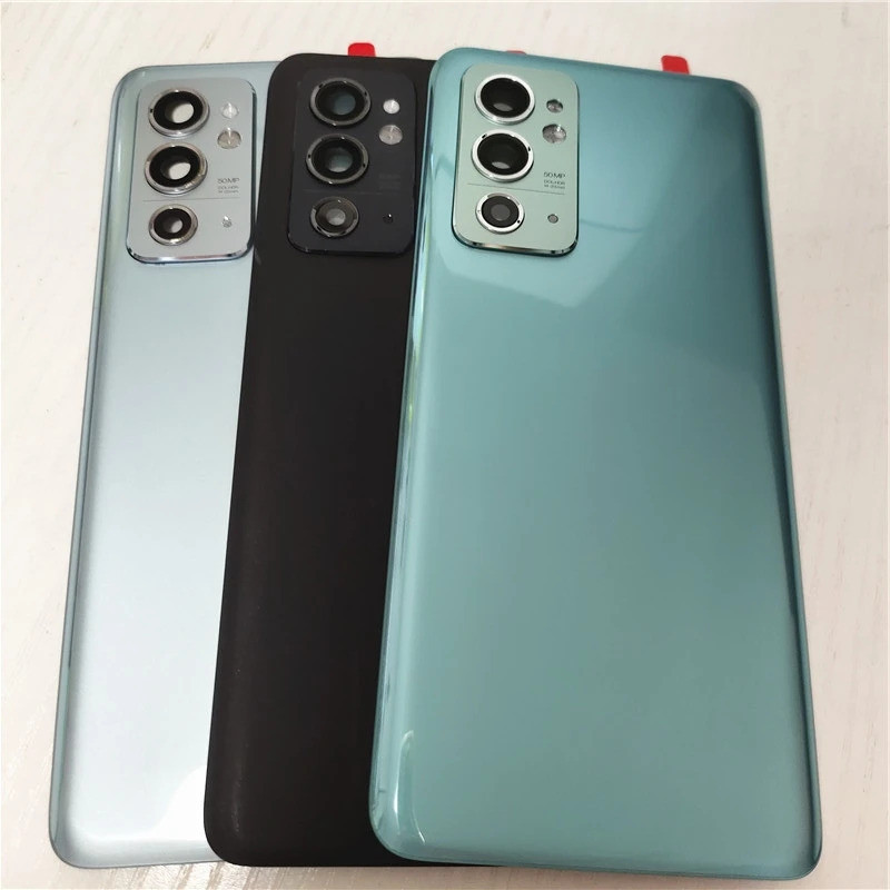 ฝาหลังกระจกสําหรับ OnePlus 9RT 5G ฝาครอบแบตเตอรี่ด้านหลังประตูสําหรับ OnePlus 1 + 9 RT กรณีเปลี่ยนเล