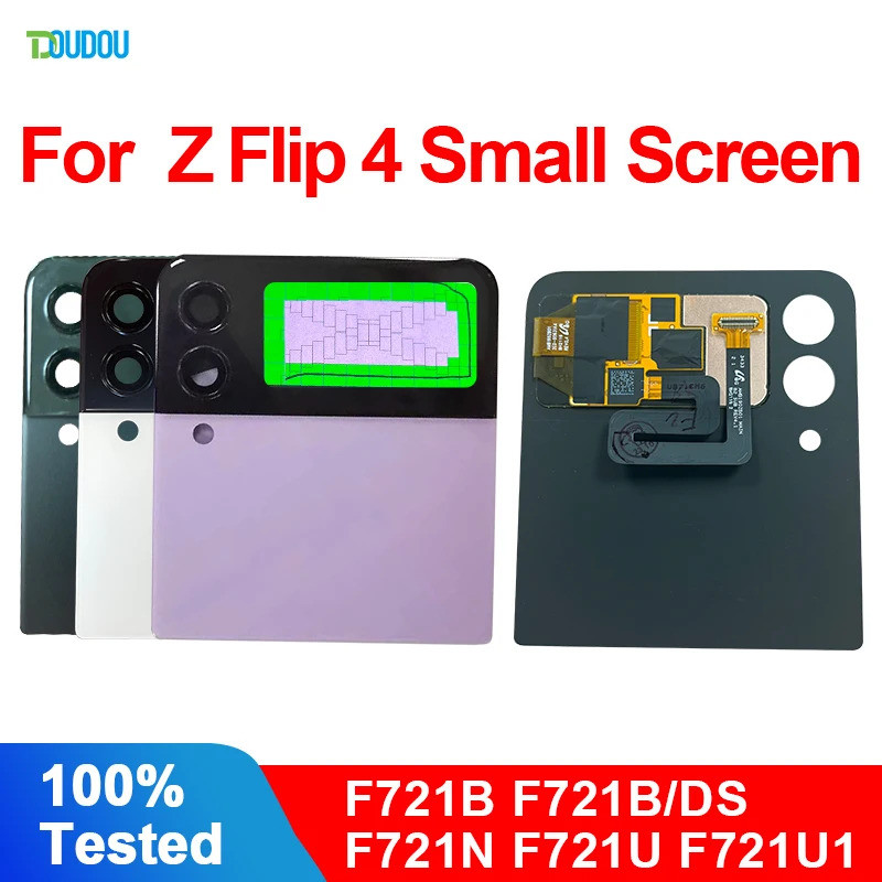 1.9 Z Flip 4 F7210 ขนาดเล็ก Lcd สําหรับ Samsung Z Flip4 Sm-f721b จอแสดงผลหน้าจอสัมผัส Z Flip 4 F721n