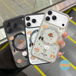 💖แม่เหล็ก 🛰เคสใสกันกระแทกลายน่ารัก🛰ไอโฟน17Air 11 12 13 14 15 16 17 PROMAX 17 16 15Pro 16 15 14PLUS 8 7Plus XR X XS XSMAX