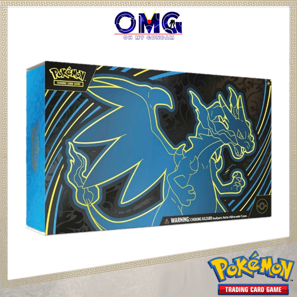 Pokemon TCG: Mega Charizard X EX Ultra Premium Collection 10-10065-109 การ์ดเกมเทรดดิ้ง OMG Nov ME02
