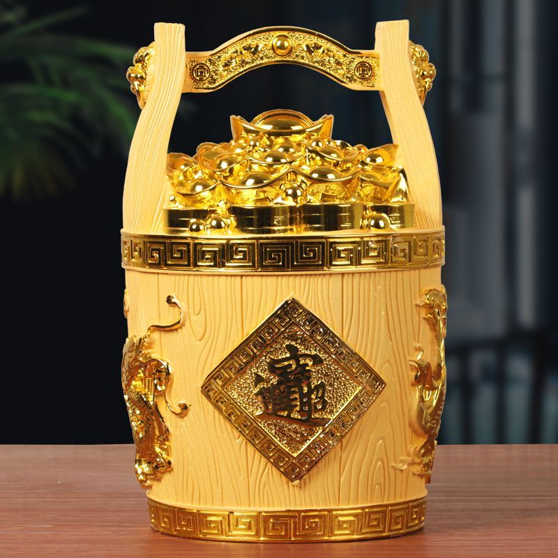 Cornucopia Pendulum Lucky Fortune เหรียญ Piggy Bank Zodiac ห้องนั่งเล่นในครัวเรือนตําแหน่งการเงิน Sh
