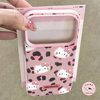 เคสไอโฟน 11 เย็นแมวเสือดาวพิมพ์สีชมพูโบว์ผูกนุ่มสำหรับ IPhone 13 11 12 14 15 17 16 Pro Max Max 16 7 8 15 14 Plus X XR SE