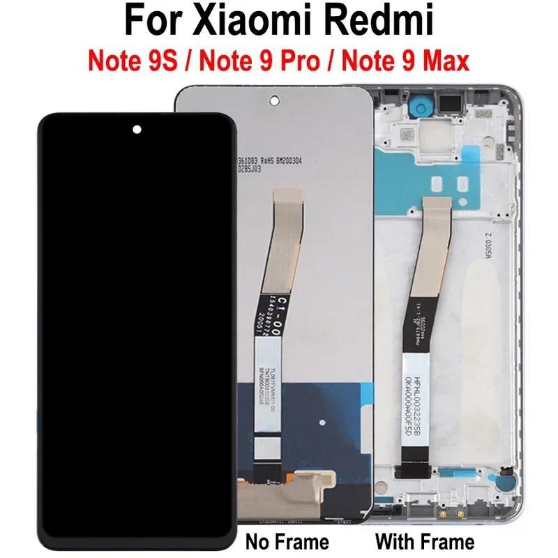 สําหรับ Redmi Note9S/Note9Pro/Note9Max M2003J6A1G M2003J6B2G จอแสดงผล LCD Touch Screen Digitizer Ass