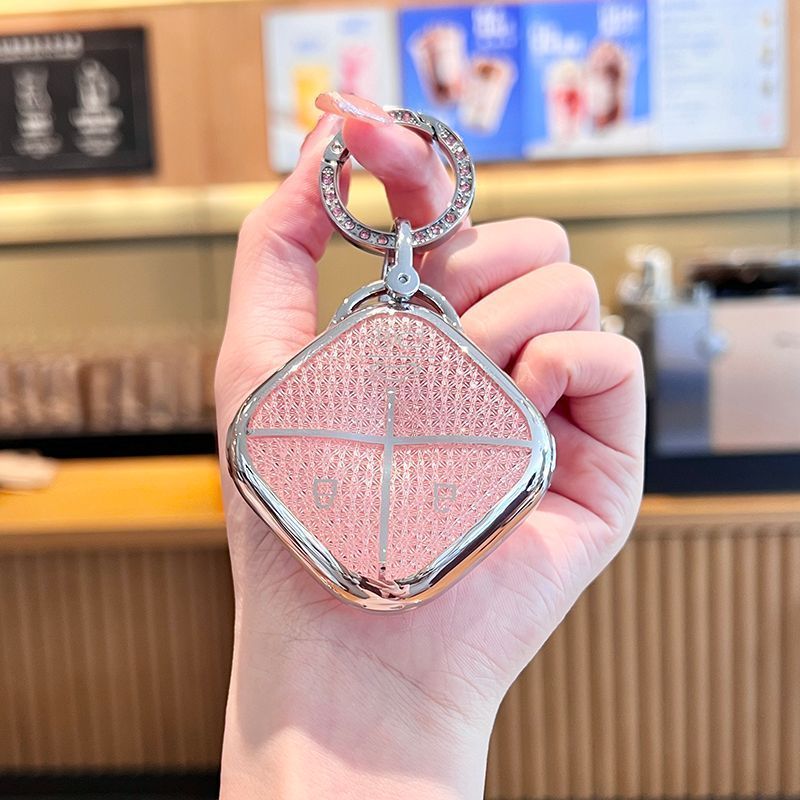 Bling TPU ฝาครอบกุญแจรถสําหรับ Wuling Air ev pro 2025 Cloud EV Binguo EV 2024 AIR EV 2023-2024