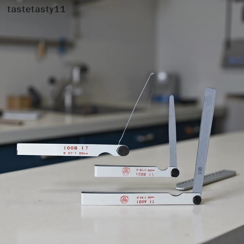 TA สําหรับเครื่องยนต์วาล์วปรับ 0.02-1.00 มม.14/17 des Feeler Gauge เมตริกฟิลเลอร์ Gage Measurment เค