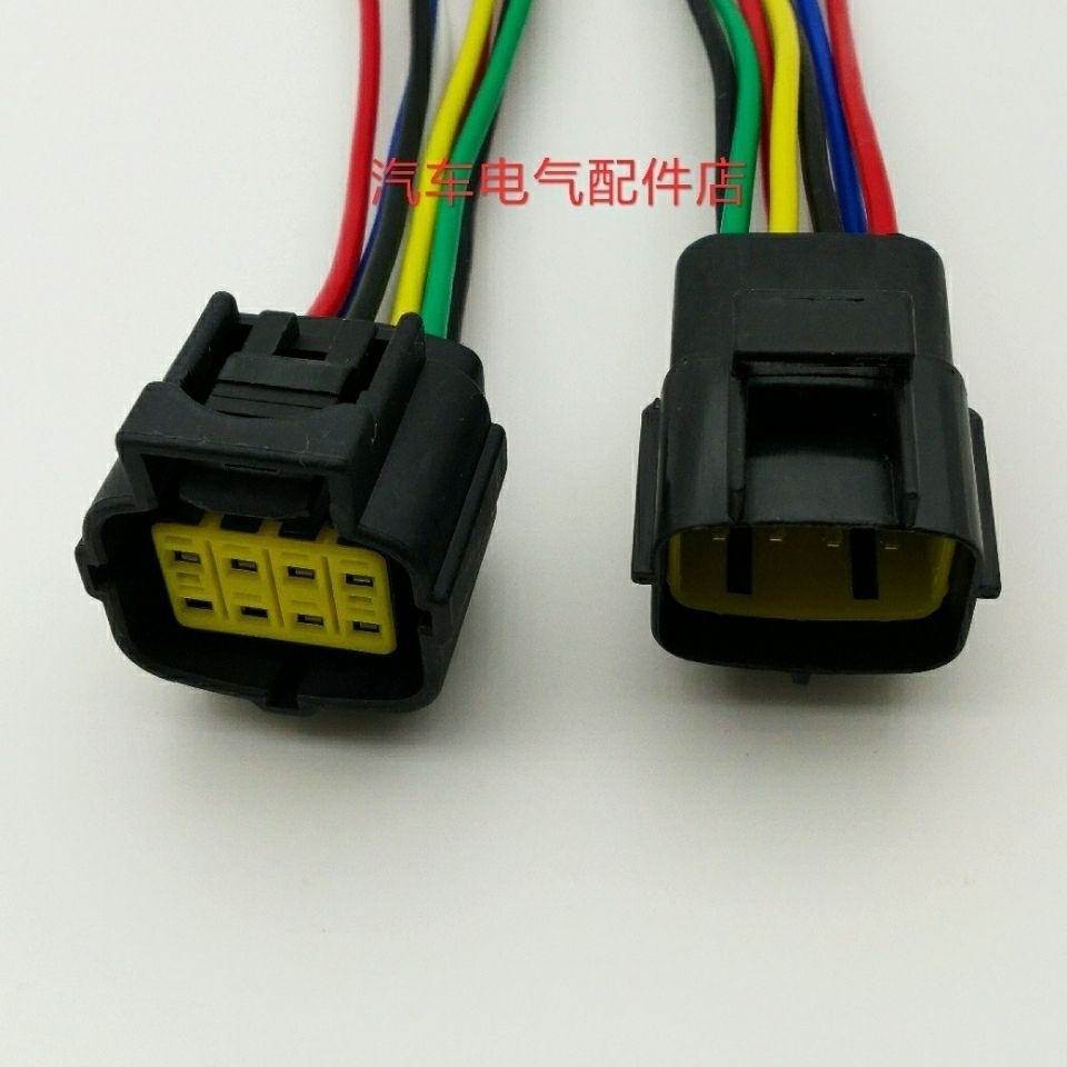 1.8/8P รถตัวเชื่อมต่อกันน้ํา Connector Connector 8-Core ลวดชายหญิงคู่ปลั๊ก Sheath Connector Terminal