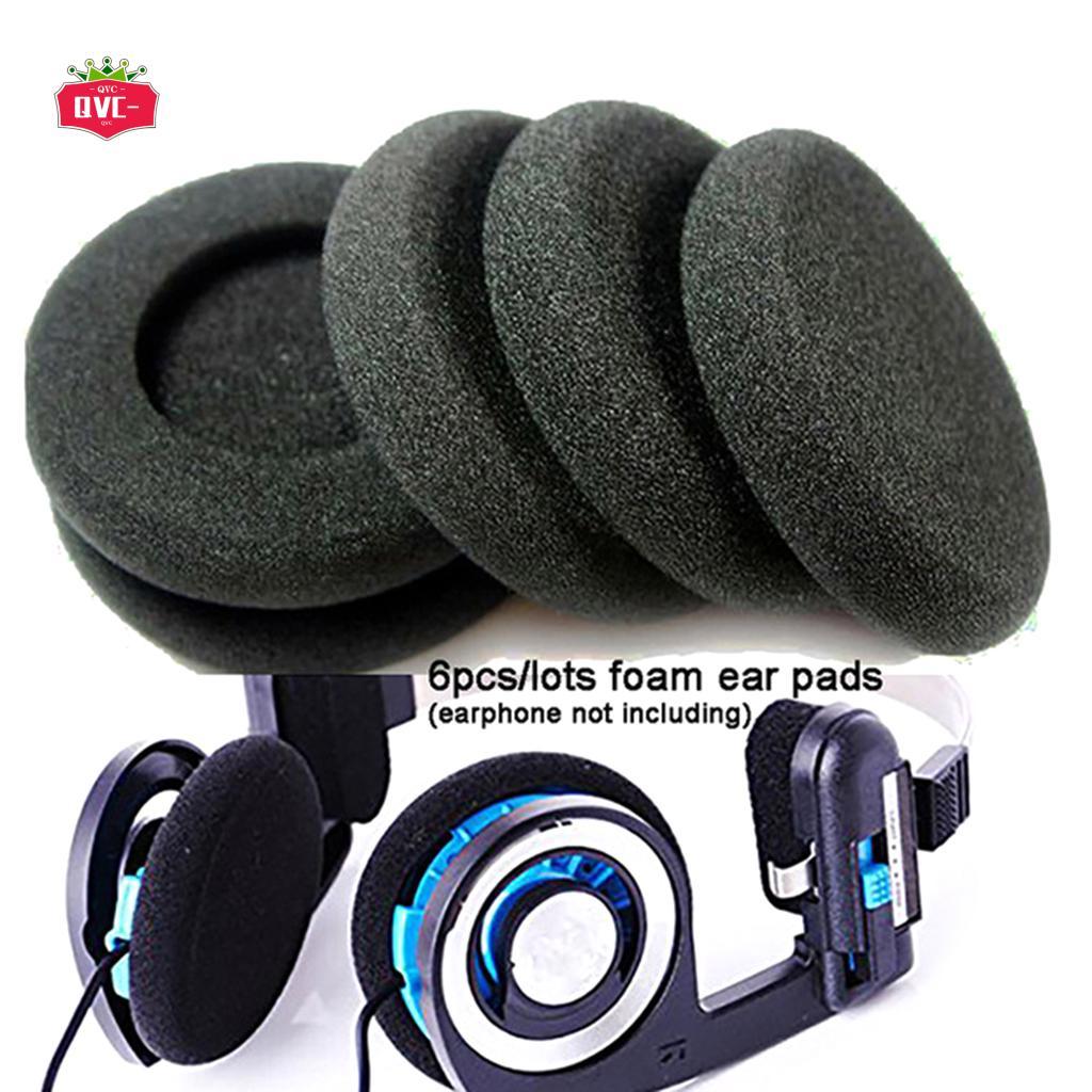 ฟองน้ําแผ่นรองหูฟังสําหรับหูฟัง PX100 PX80 - ชุด 6 ชิ้น