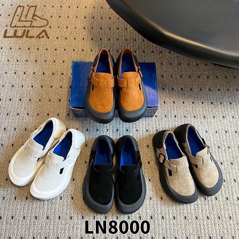 ยูนิเซ็กส์รองเท้าหนังแฟชั่นสไตล์ลอนดอน มีสีดำ/เทา/น้ำตาล/ขาว ไซส์ 36-45 น้ำหนักเบา สวมใส่สบาย ไม่เมื