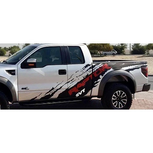 (คลังสินค้าพร้อม)S327# 4x4 Ford Ranger Raptor Car Body Vinyl Design Decal Sticker