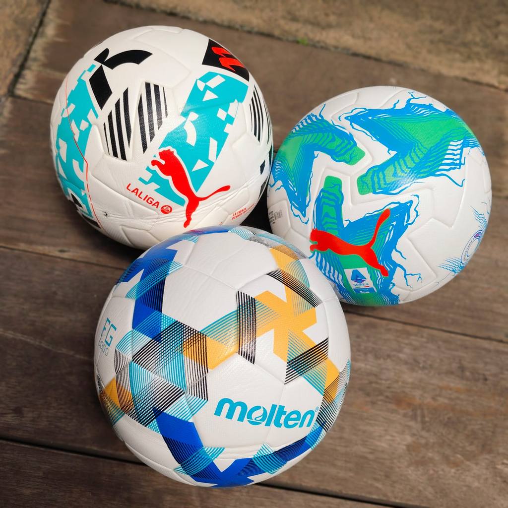 ลูกฟุตบอลขนาด 5 - ลูกฟุตบอล Orbit Laliga 25/26 M0lten FG5000 Fifa Quality Soccer Ball / Serie A 25/2