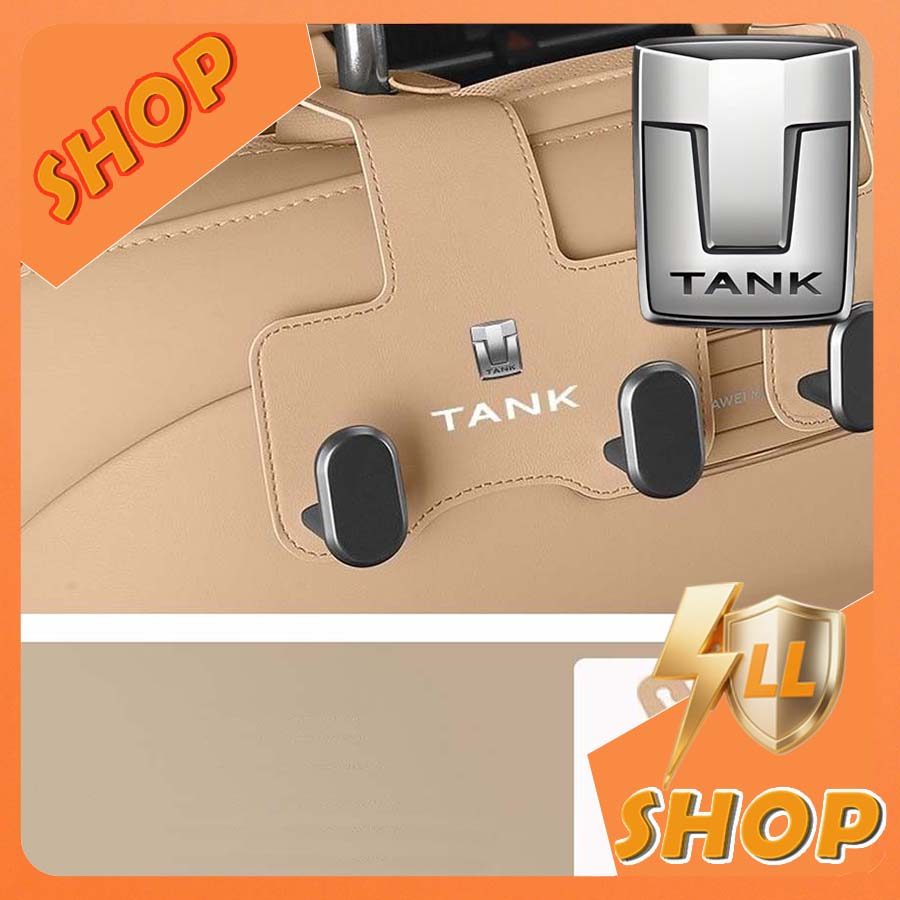 [READY]TANK 300 Car Seat Leather Hook Storage Body Kit GWM TANK300 Car Decoration Auto Parts TANK 50