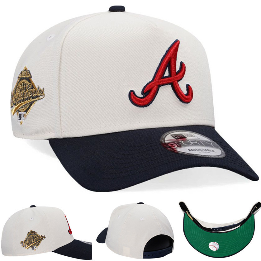 หมวกปรับระดับสนาม Era Home Collection สำหรับผู้ชาย Atlanta Braves ใหม่ P981