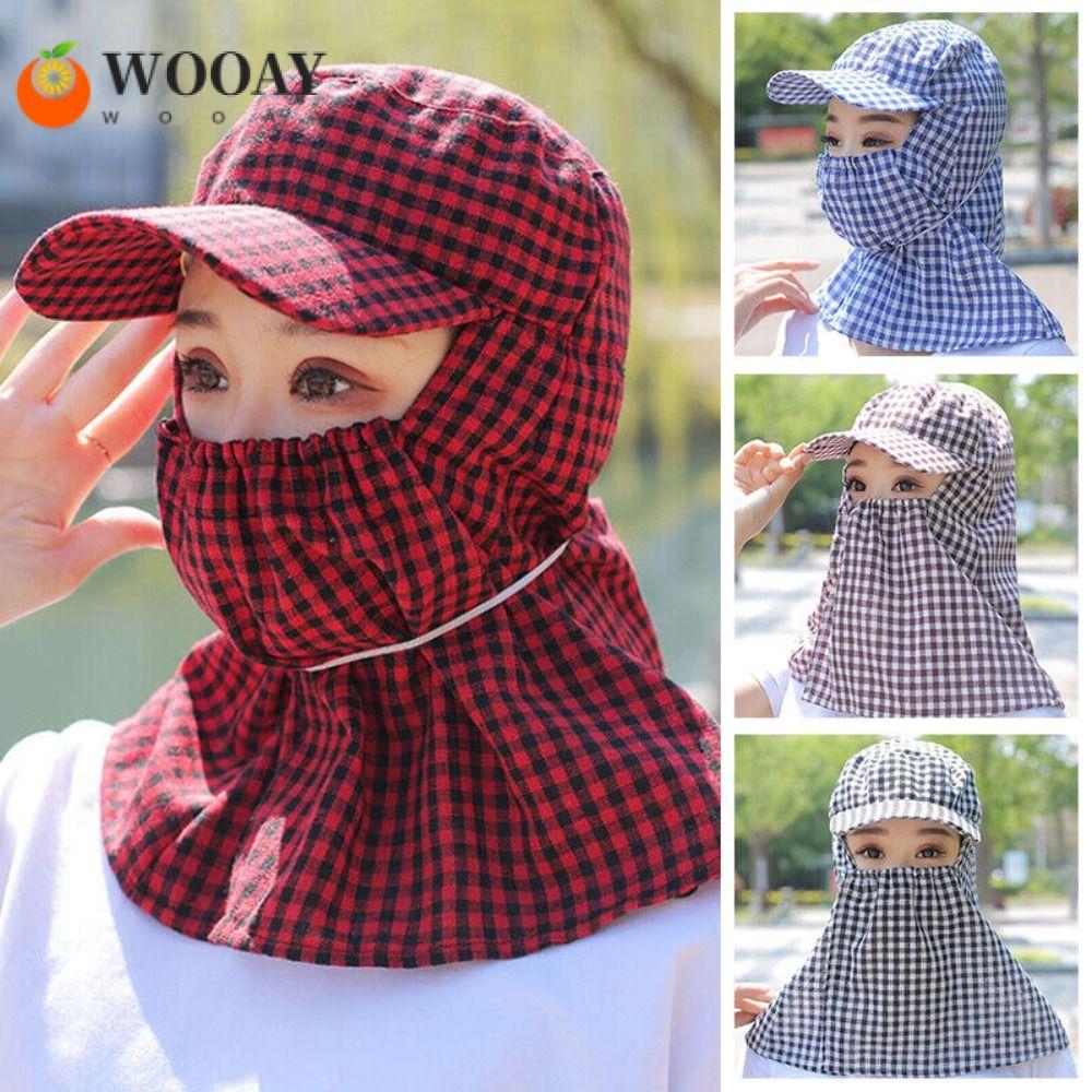 หมวกกันแดด WEDGW สำหรับใบหน้าและคอ ป้องกันแสงแดดได้อย่างมีประสิทธิภาพในวันที่อากาศร้อน
