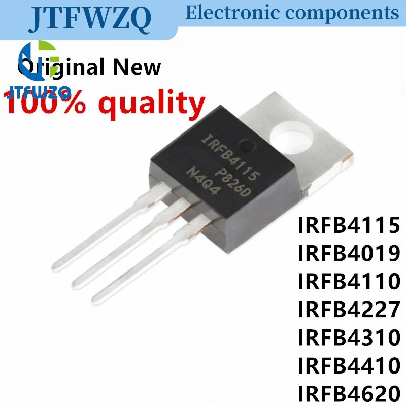 5PCS IRFB4115PBF IRFB4115 IRFB4019 IRFB4110 IRFB4227 IRFB4310 IRFB4410 IRFB4620 IRFB4019PBF IRFB4110