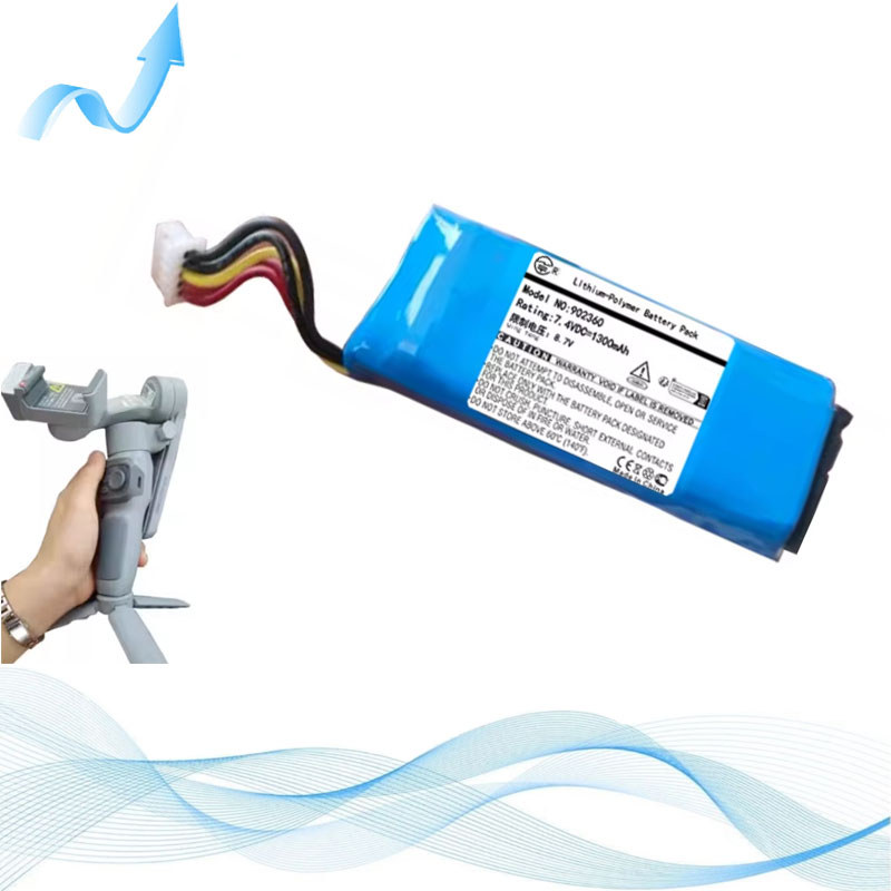 เหมาะสําหรับ Zhiyun smooth q3 แบตเตอรี่กิมบอลมือถือ902360ยี่ห้อใหม่ 1300mAh 7.4V