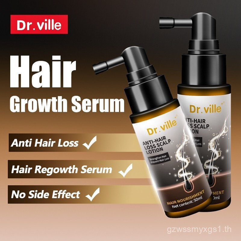Dr.ville Hair Tonic Hair Growth Serum Anti Hair Loss Serum Hair Loss Root Booster Tonic 50ML