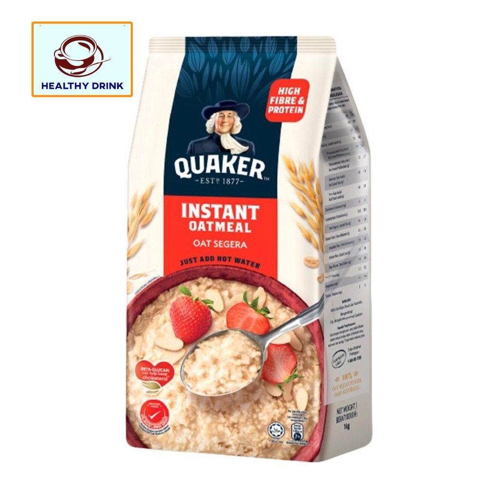 Quaker Quaker Cereal Oatmeal Instant Oatmeal 1000 Grams
