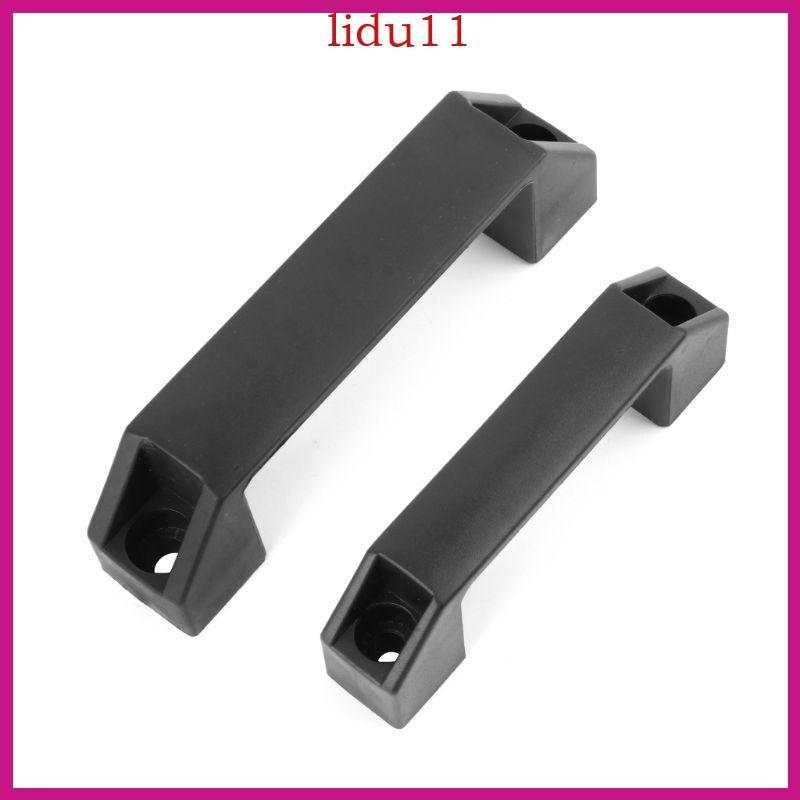 LID 2 ชิ้นพลาสติกไนลอน T Slot ประตูสีดําสําหรับอลูมิเนียมโปรไฟล์ Extrusion 2020 3030 4040 4545 Serei