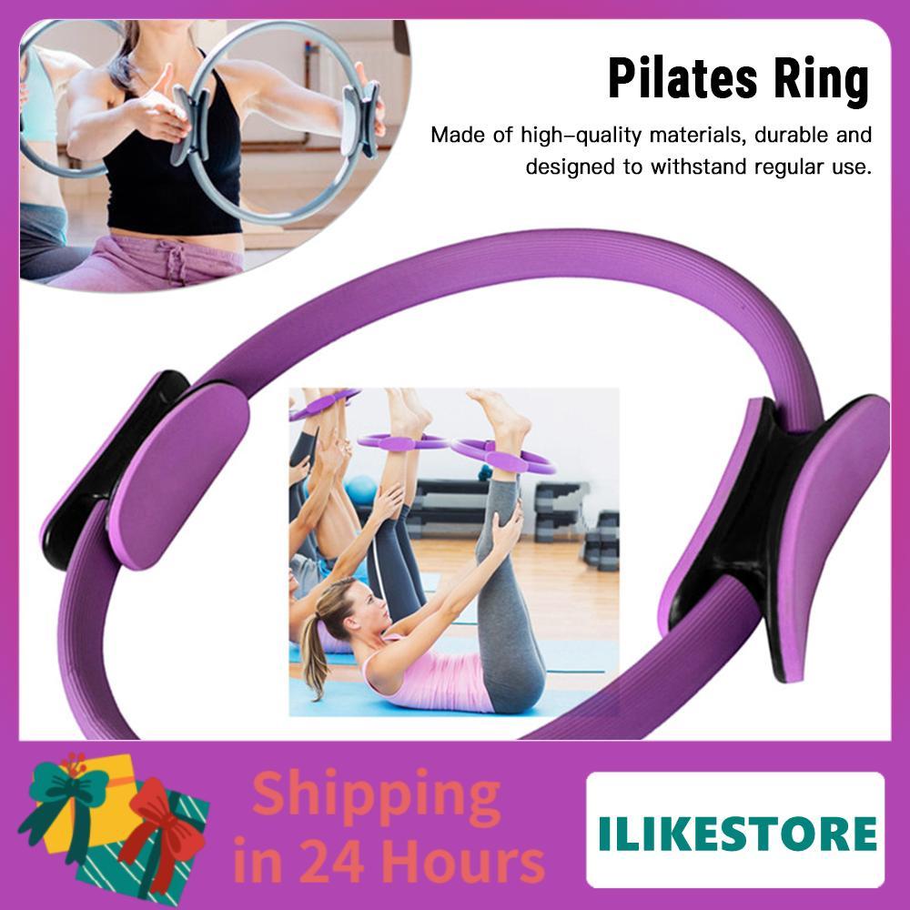 Ilikestore ชุดโยคะสำหรับผู้หญิงพิลาทิสที่บ้านอุปกรณ์Magic Ring Booty BandsออกกำลังกายGlutes Ball 25 