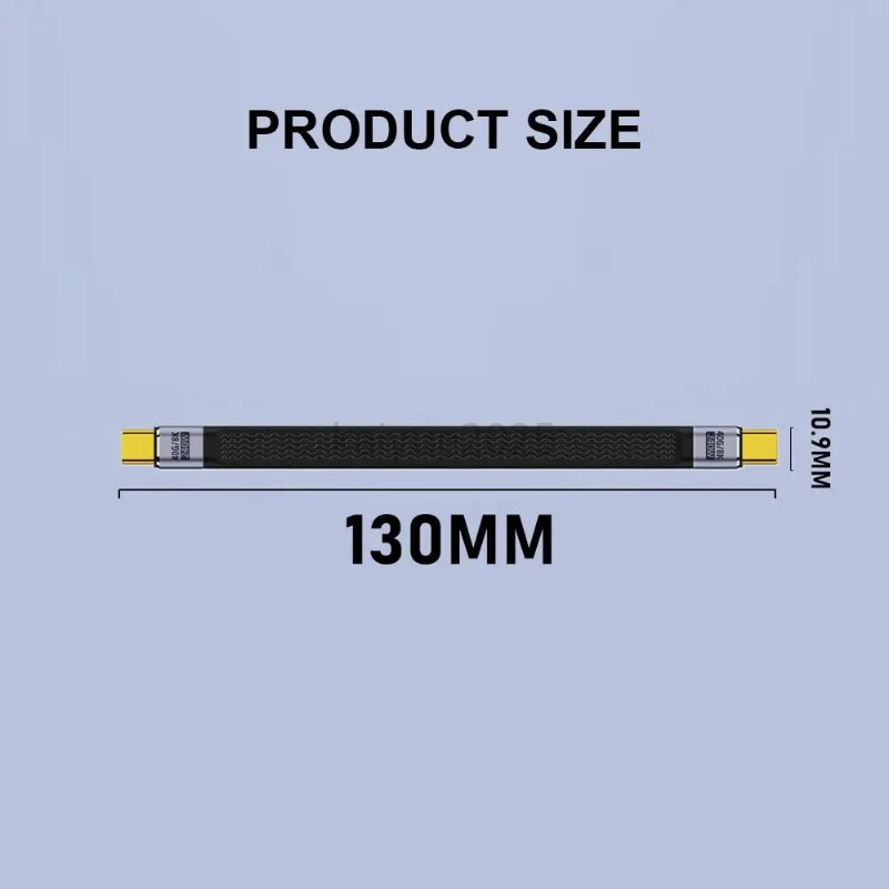 USB C ถึง Type C สายสั้นใช้งานร่วมกับ Thunderbolt 3 KAIYUE USB4 สายเคเบิลข้อมูล 4 40Gbps240W 8K60Hz สําหรับ HONOR 200 200Pro 400Pro 90Lite Magic 6Pro 7ProSSD Power Bank ราคา ถูกที่สุด ดีลบีเคเค แกลเลอรีภาพที่ 6