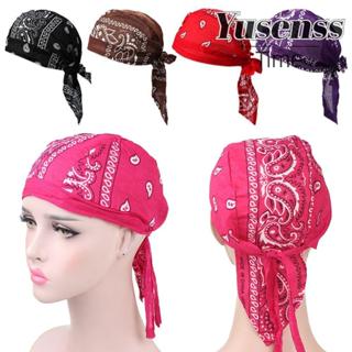 YUSEN ผ้าโพกหัวมุสลิมผู้ชายผู้หญิงผ้าฝ้ายแห้งเร็วหมวกผมร่วงย…