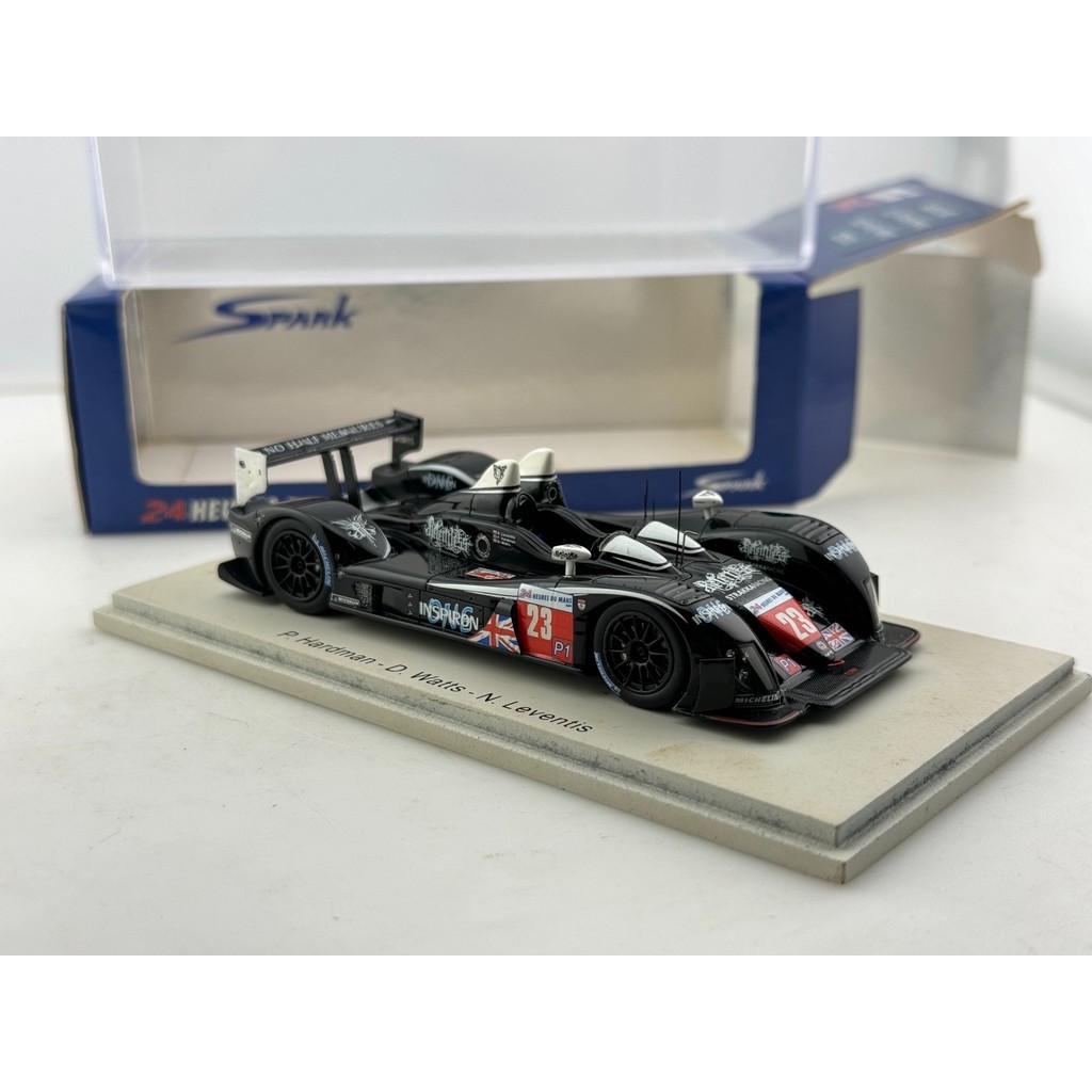 Spark 1/43 24h Ginetta-Zytek 09S Munler 2009 Strakka Racing n23 LM 2009 Lacquer ข้อบกพร่องเล็กน้อย M