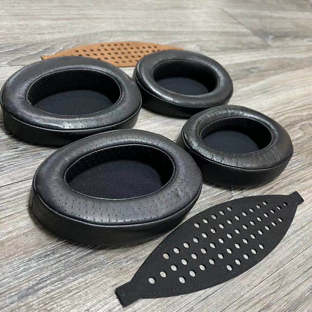 🧡เหมาะสําหรับ HIFIMAN HIFIMAN ANANDA Edition XS Arya/BT/Nano, Susvara HE1000SE/HE1000V2 หูฟังหนังแกะ