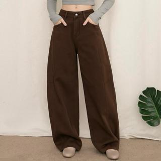 #K611 (XS-9XL) jinjeans กางเกงยีนส์กระบอกใหญ่ barel บอลลูน ส…