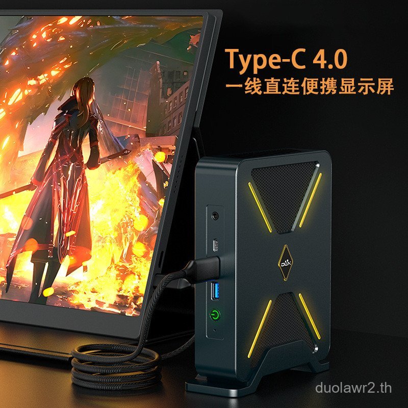 SIBOLAN Sharp Dragon 7 โฮสต์คอมพิวเตอร์ขายส่งสํานักงานบ้านเกม 7640HS Mini Host 8 Core minipc