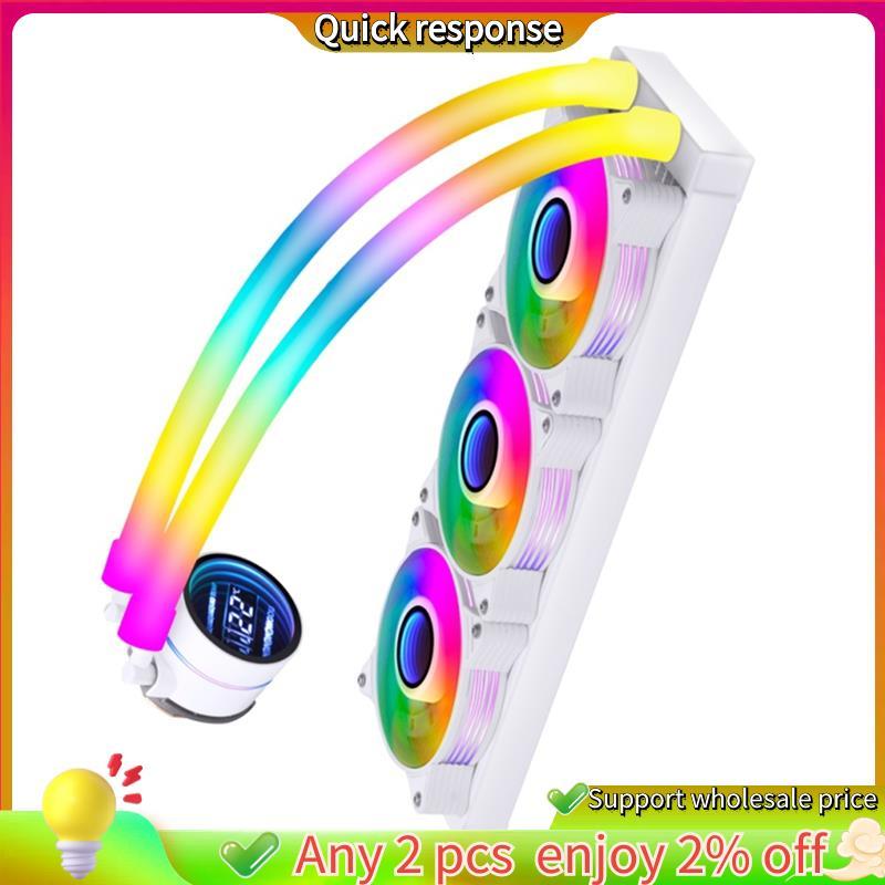 In stock-Water Cooler 360mm ARGB Cpu Cooler สําหรับ Lga2011v3 1200 สําหรับ AM4 IWONGOU Pc Water Cool
