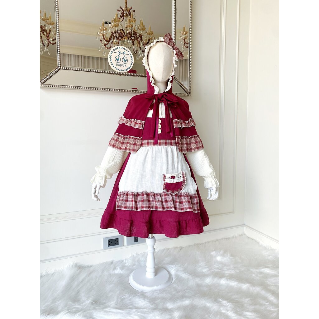 ชุดคอสเพลย์ ชุดหนูน้อยหมวกแดง (Little Red Riding Hood)