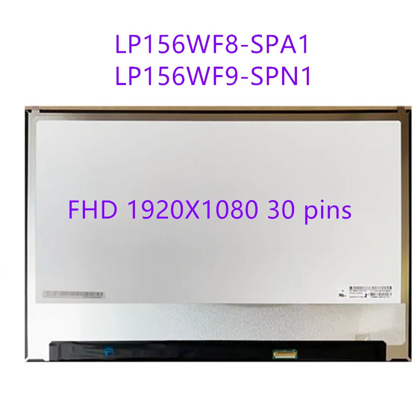 15.6 Slim Edp 30 Pins Lp156wf8 - spa1 Lp156wf9 - spn1 Lp156wf8 ( sp)(a1 ) Lp156wf9 ( sp)(n1 ) Lg 15z