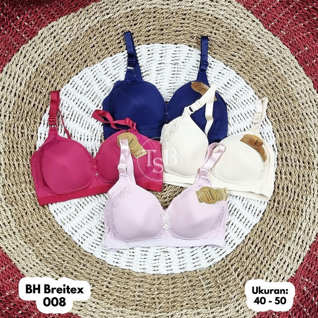 Ichaku BH BREITEX 008 100K GET 5PCS Womens BH Womens BRA