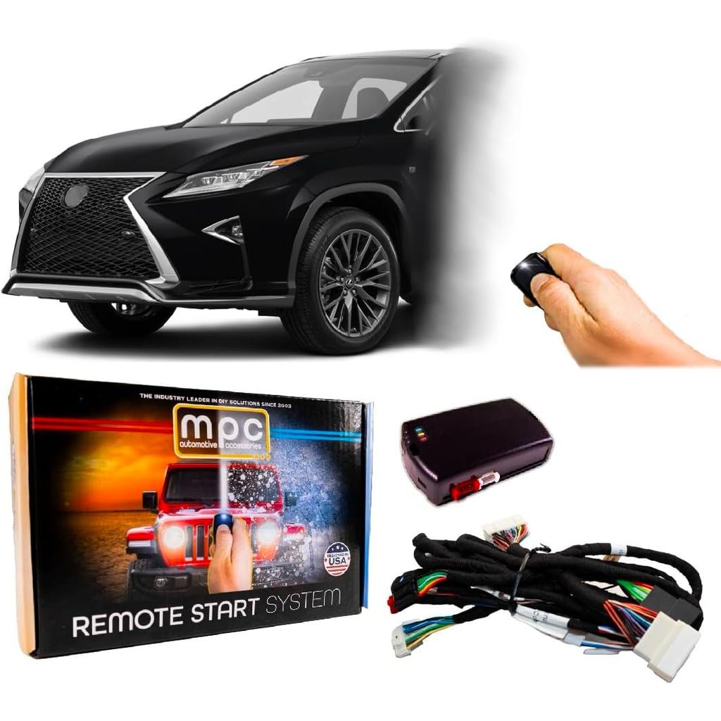 MPC Complete Plug-n-Play Factory Remote Activated Remote Start Kit ใช้งานร่วมกับ Lexus RX350 2016-20