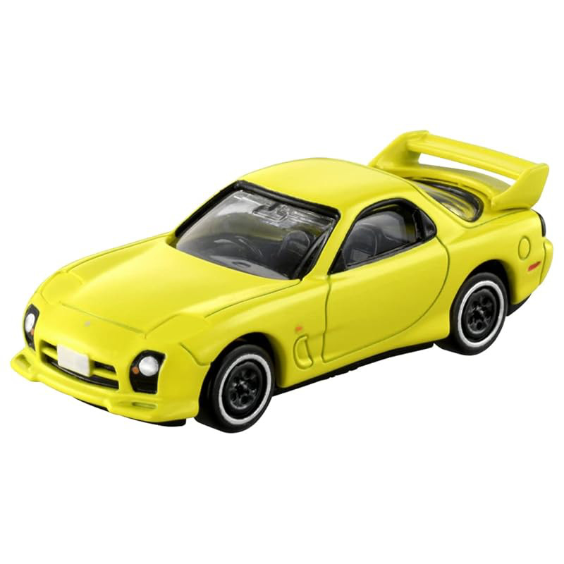 Takara Tomy Tomica Premium Unlimited 12 Initial D RX-7 (Keisuke Takahashi) miniature car toy for ages 3 and up.