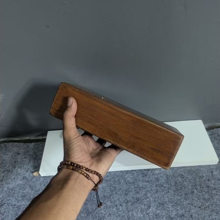 YOGA BLOCK SOLID WOOD ซุปเปอร์พรีเมี่ยม || บล็อกไม้โยคะ