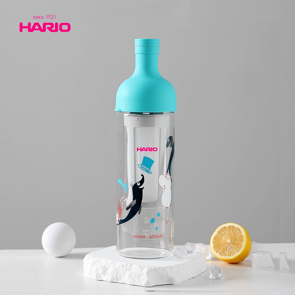 HARIOxMOOMIN Moomin Joint Series Coffee Cold Brew Pot Ice Drip Glass Cold Brew Bottle Cold Brew Coff