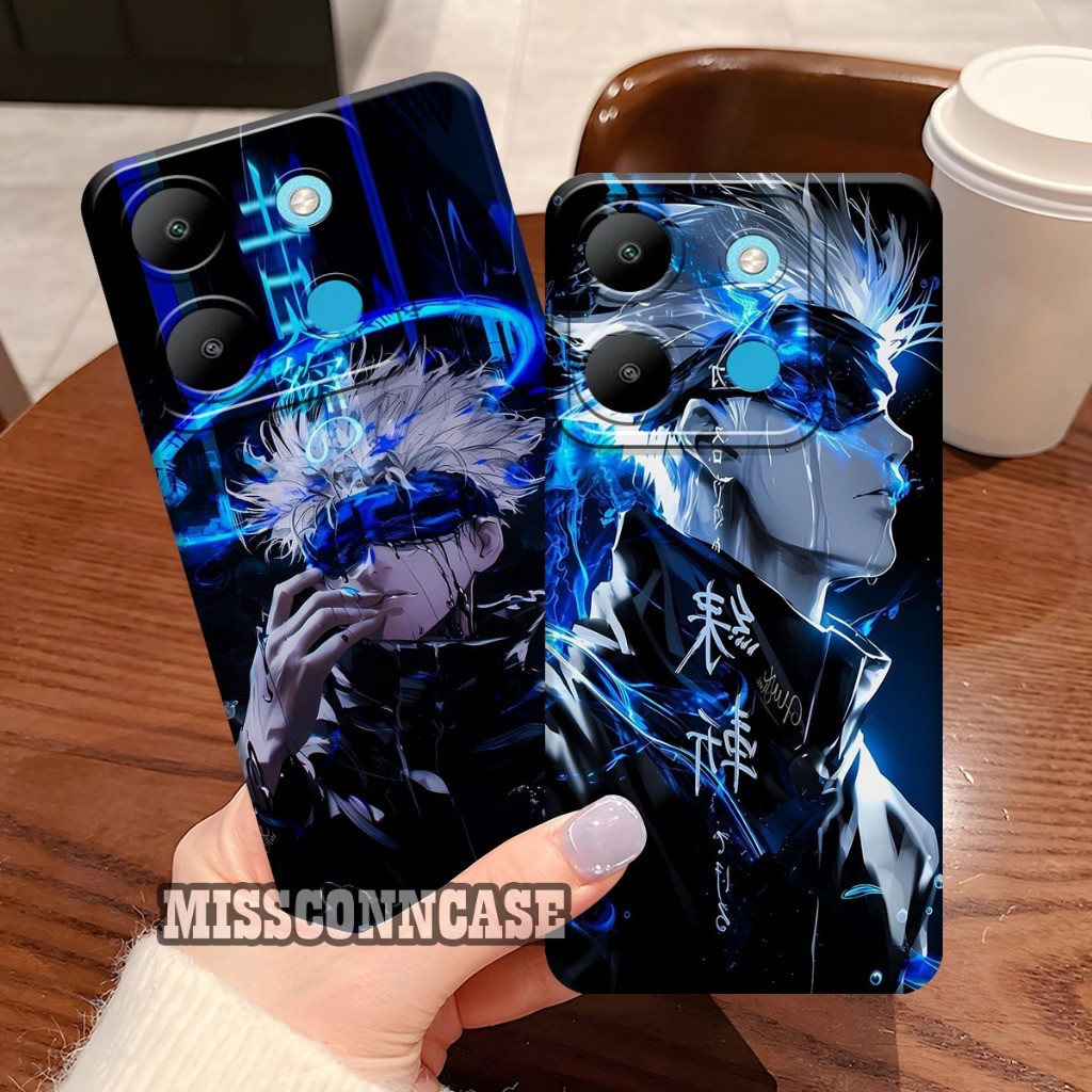 เคส Infinix Smart 7 - Tecno Spark Go 2023 - เคส Gojo Satoru Anime Motif - เคสซิลิโคนแบบยืดหยุ่น