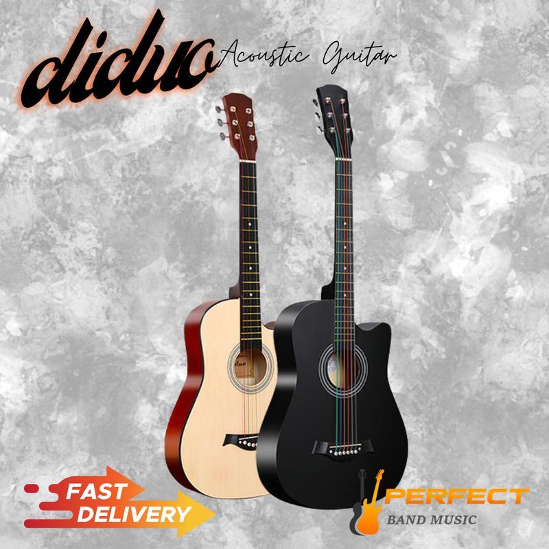 Special Diduo 38 Combo Set กีตาร์โปร่ง Diduo 38 นิ้ว พร้อมกระเป๋า คาโป ปิ๊ก สินค้าพร้อมส่ง