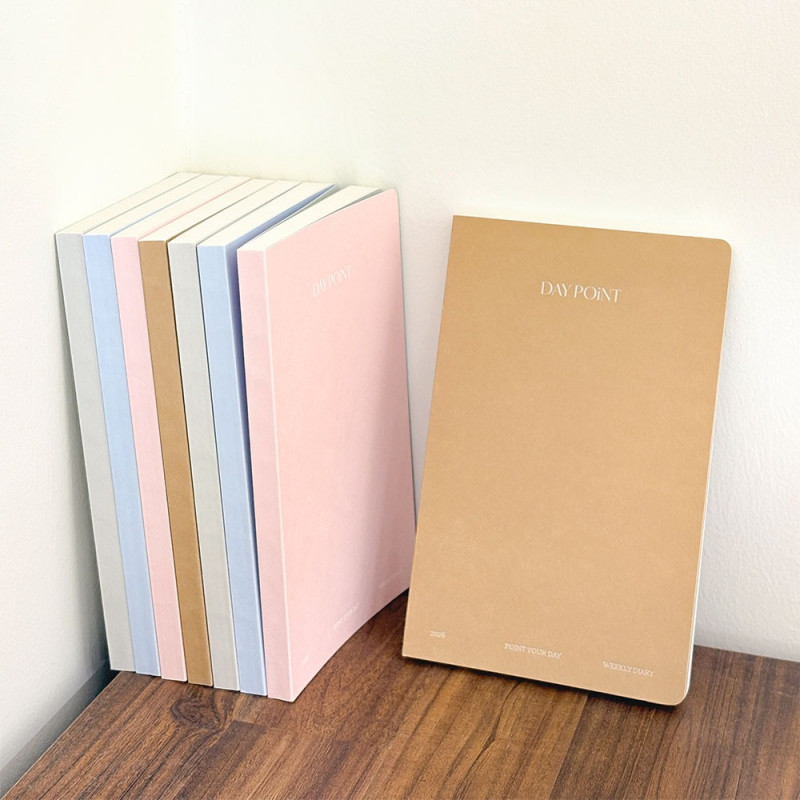 2026 KOREA DIARY — 7321 Design / Day Point Weekly Diary