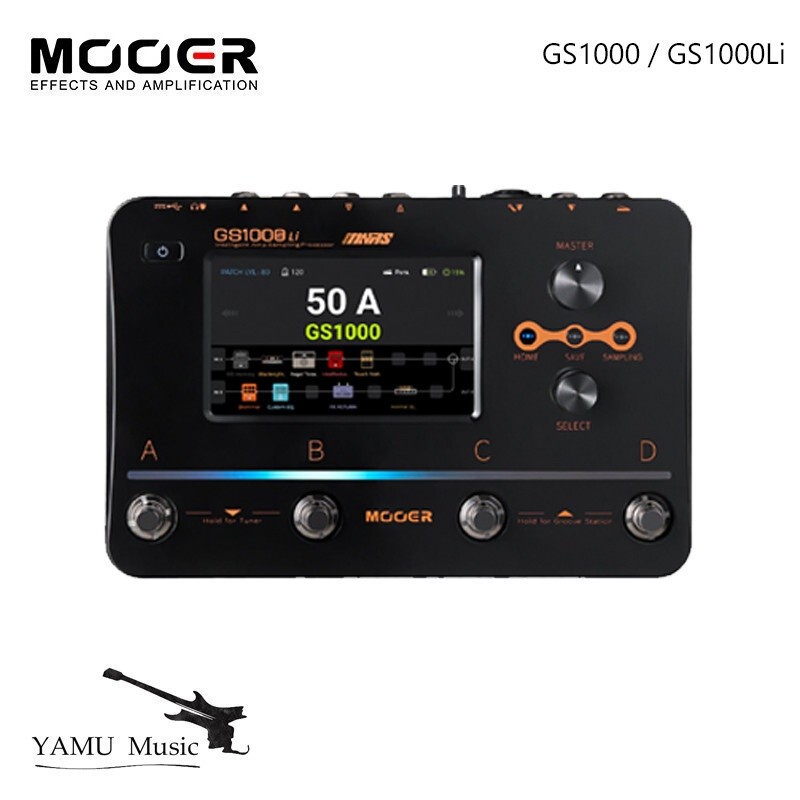 Mooer GS1000/GS1000Li Intelligent Amp Sampling Processor